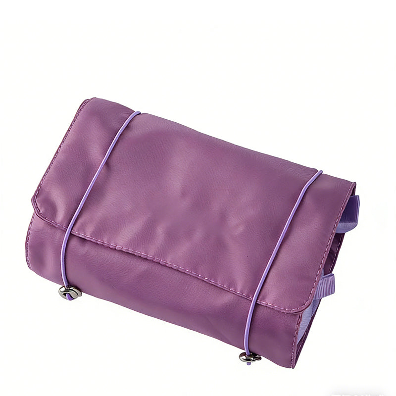 4-in-1 Foldable Travel Makeup Bag - Removable Cosmetic Toiletry Organizer