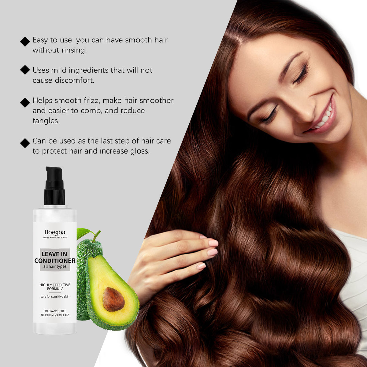 Improve Dry And Manic Hair Care Nourishing Brightening Soft