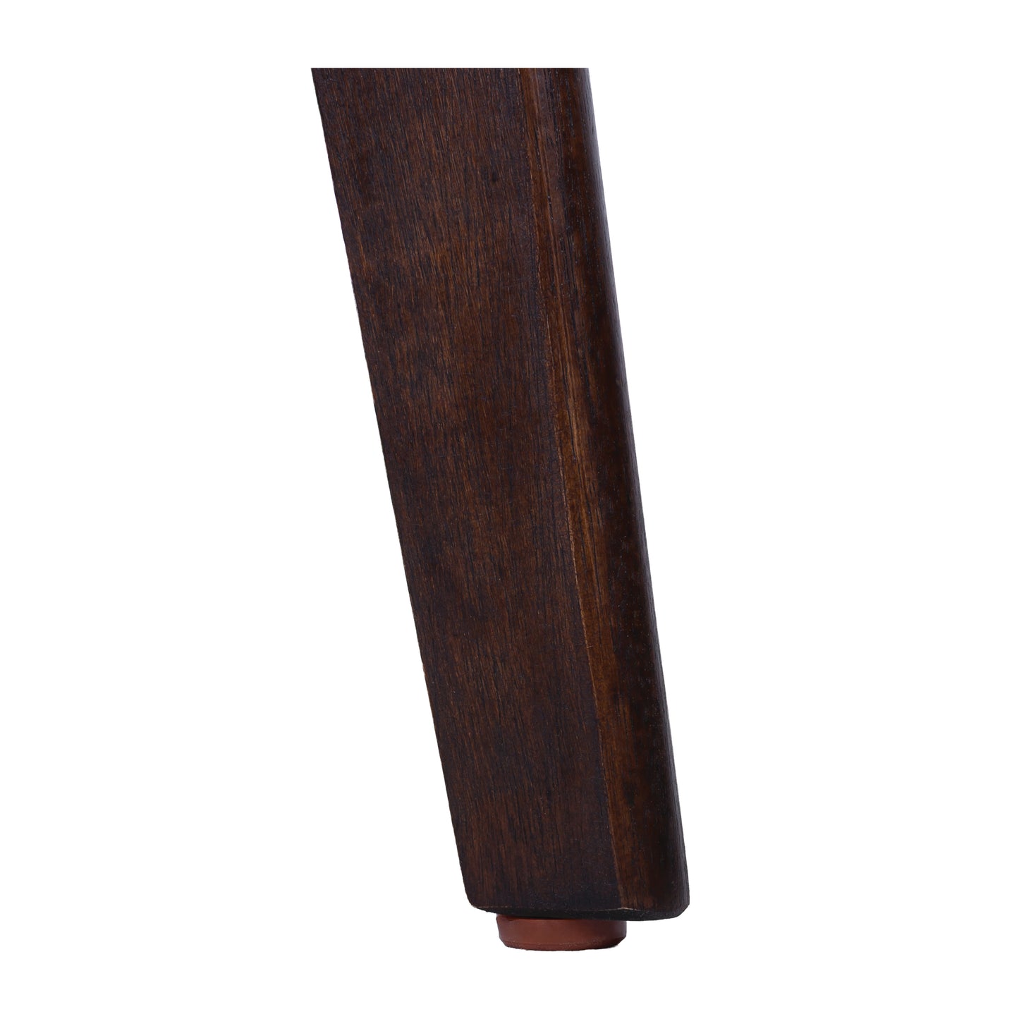 Dark Brown Solid Wood Side Table - Modern Outdoor Furniture