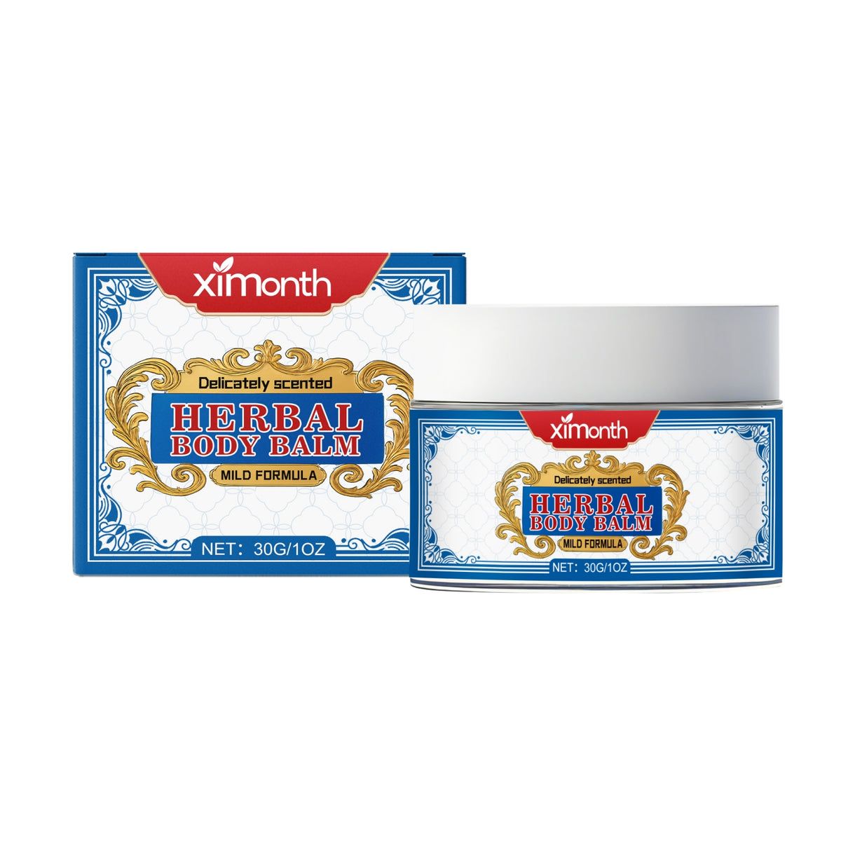 Herbal Body Balm 30g Natural Skincare Moisturizer with Lavender & Aloe