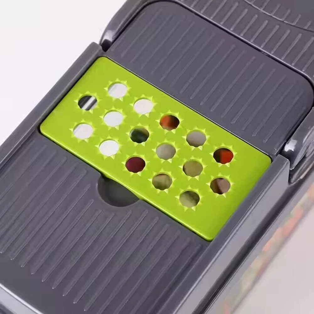 16-in-1 Vegetable Chopper & Fruit Slicer with Container