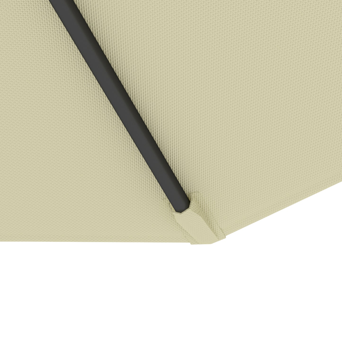 10' Cantilever Offset Patio Umbrella - UV & Water Resistant, Beige