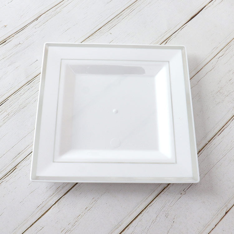 Disposable Plastic Serving Tray for Birthday Party and Picnic, Multiple Styles & Sizes