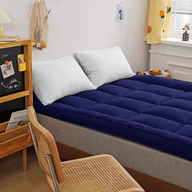 Queen Mattress Topper Pad - Gray Bedding Accessory