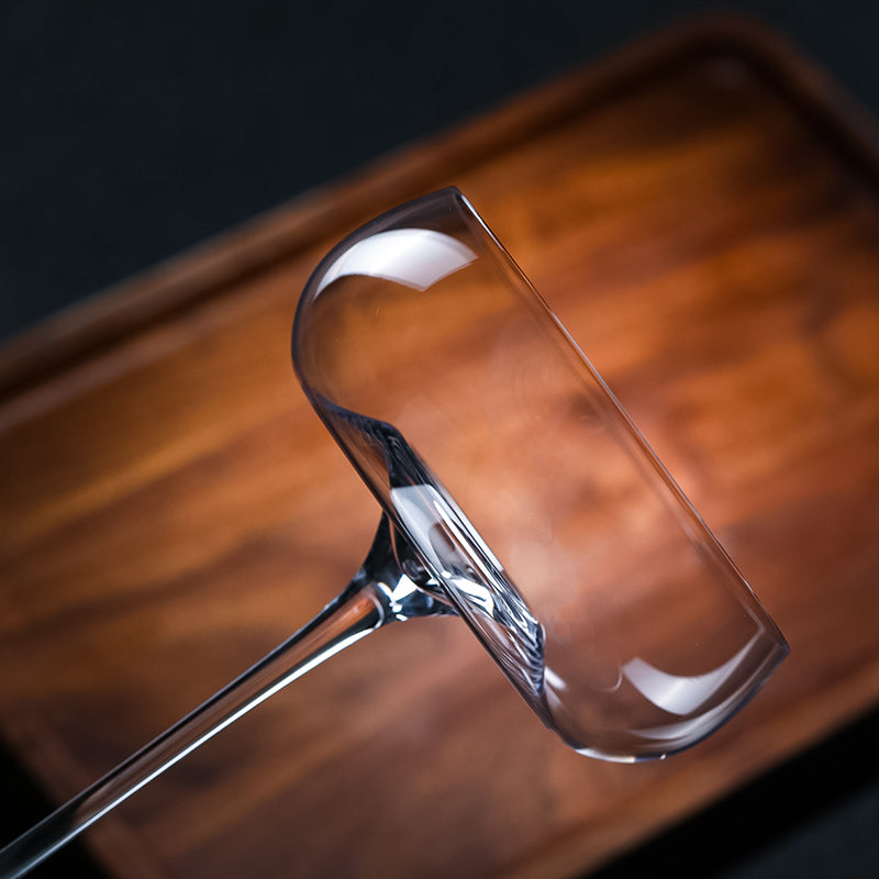 Glass Wine Glass Cocktail Cup - Modern Luxury High-Footed Drinkware