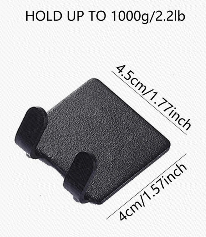 Black Razor Base for Kitchen Storage - 1 Pack