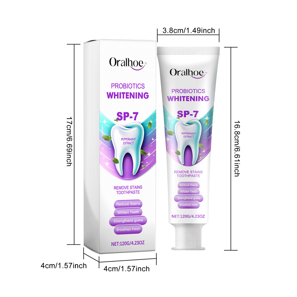 Probiotic Whitening Toothpaste 120g