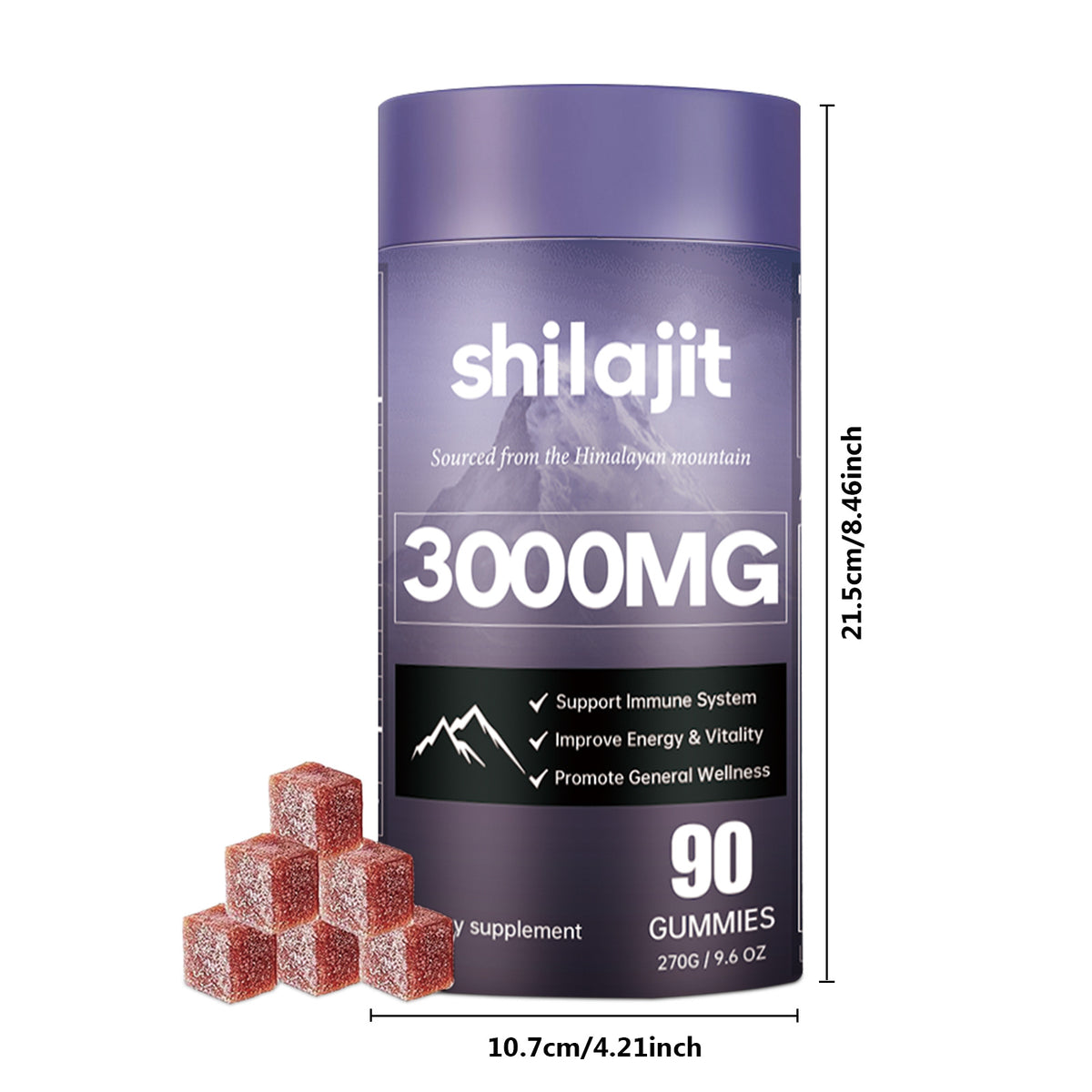 Energy & Resistance Support Soft Candy - 90 Tablets