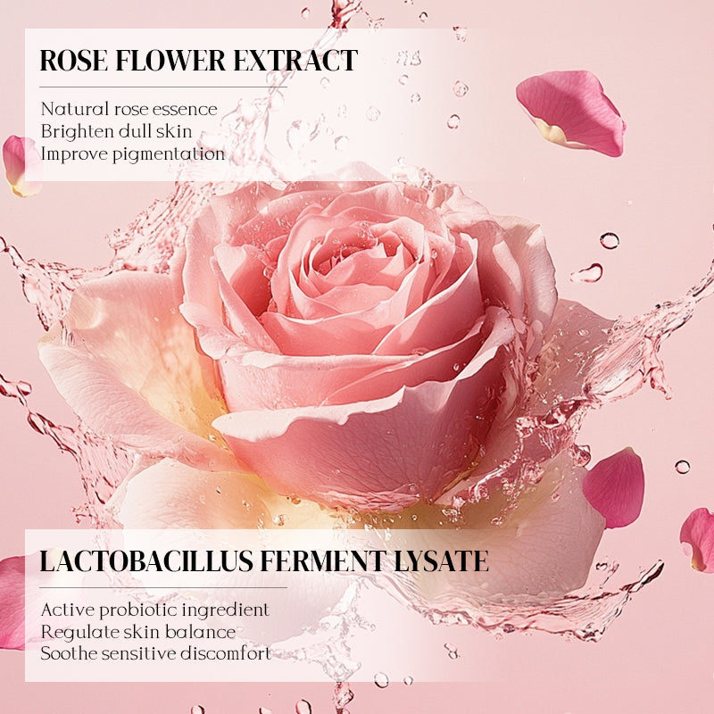Probiotic Whitening Soap with Rose Extracts 90g for Bath & Body