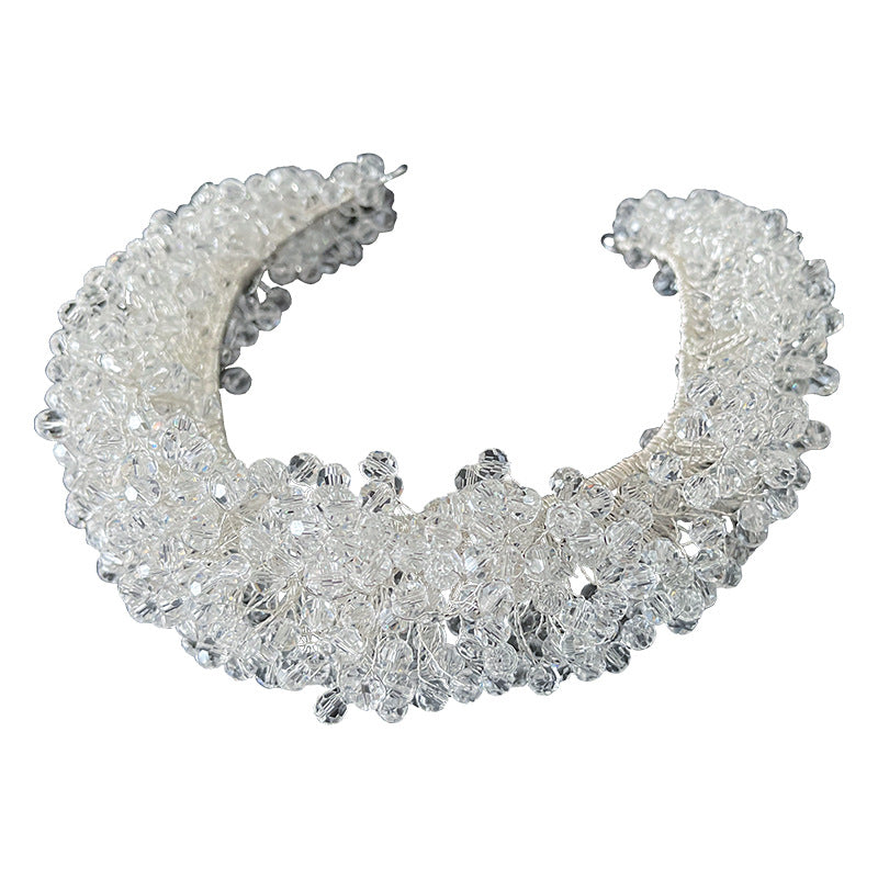 Wedding Crystal Hair Band - High-End Atmospheric Hair Accessory