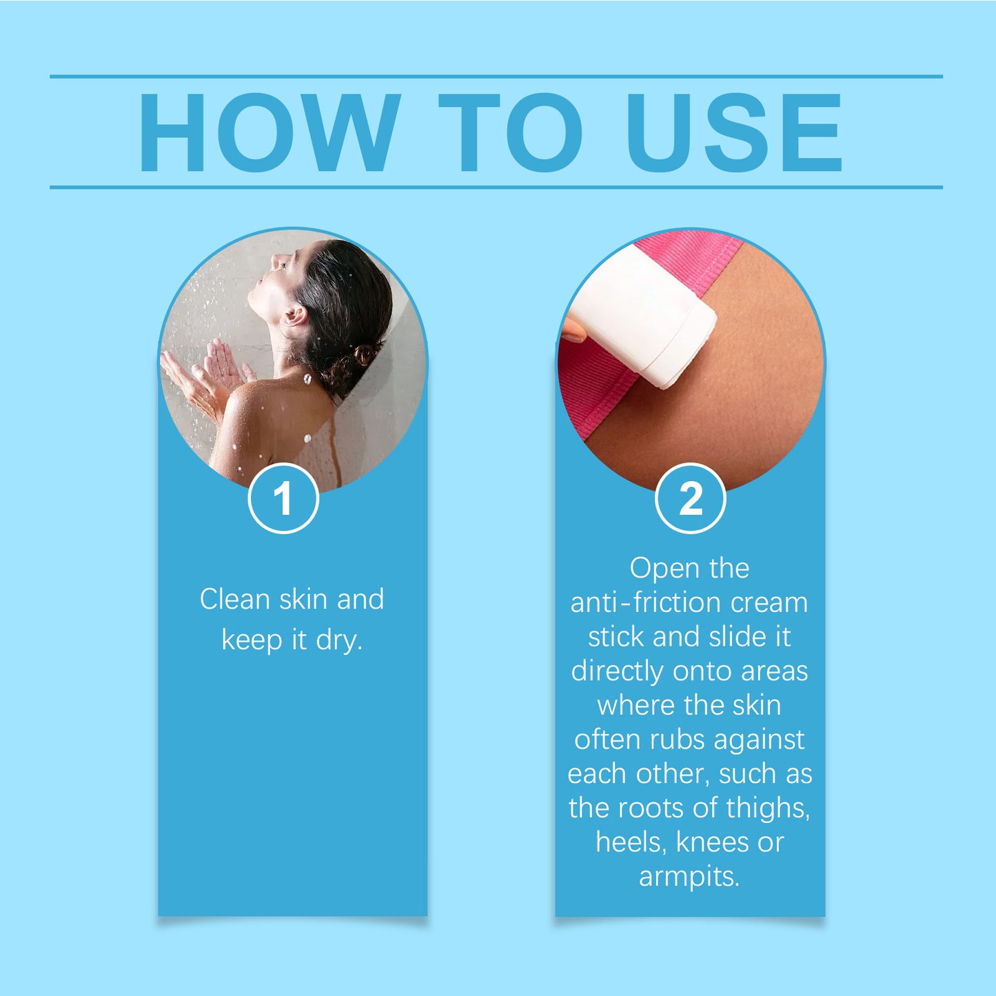 Moisturizing Anti-Friction Balm Stick - Aloe Vera Skin Protection