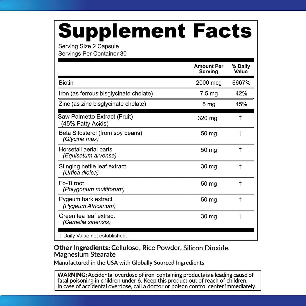 DHT Capsules - 60 Tablets