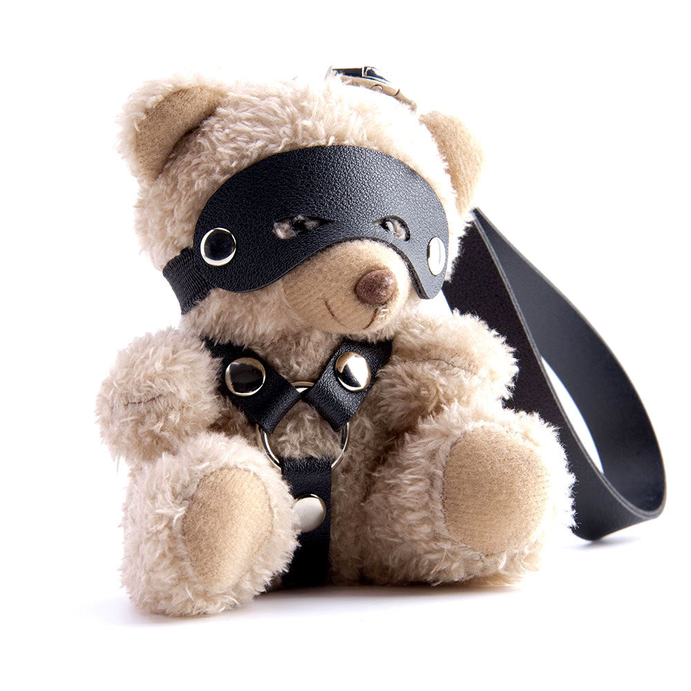 Bear-Themed Eye Mask for Bondage and Role-Playing Positions
