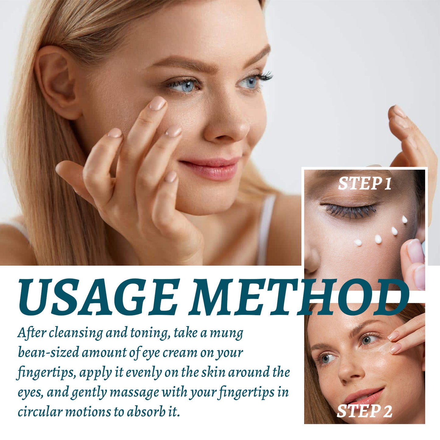 Hydrating Retinol Eye Cream for Dark Circles and Fine Lines