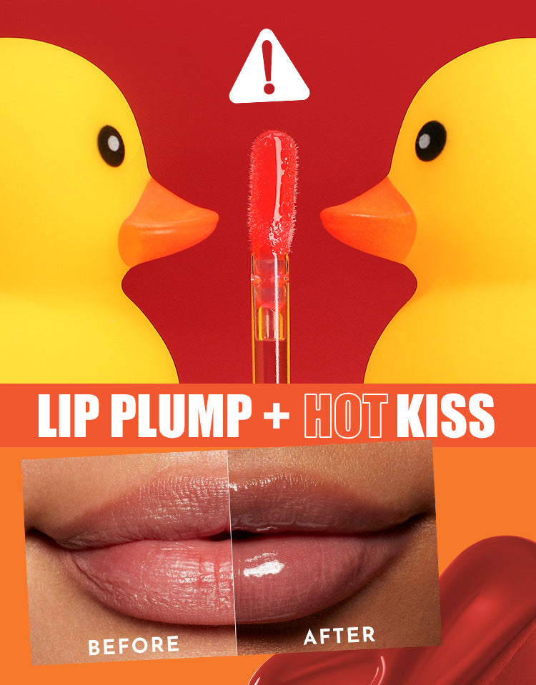 Lip Gloss Set - Moisturizing Lip Glaze with 6 Colors, 4.8ml Each