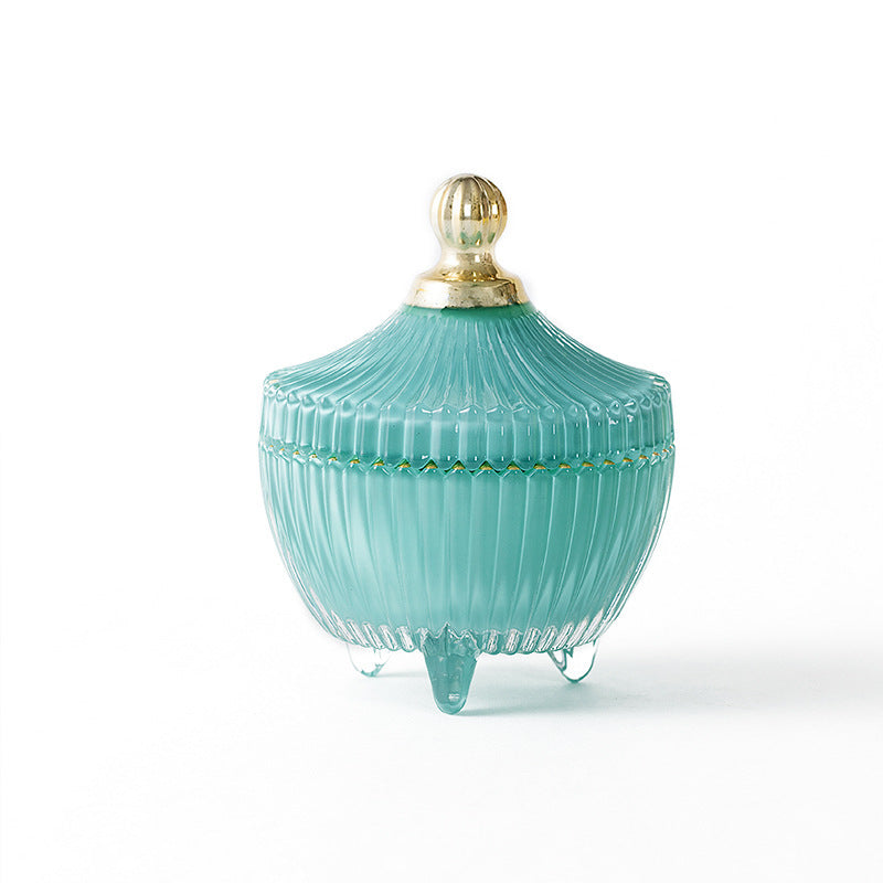 Crystal Paraffin Candle - Aromatic Home Fragrance, Multiple Colors