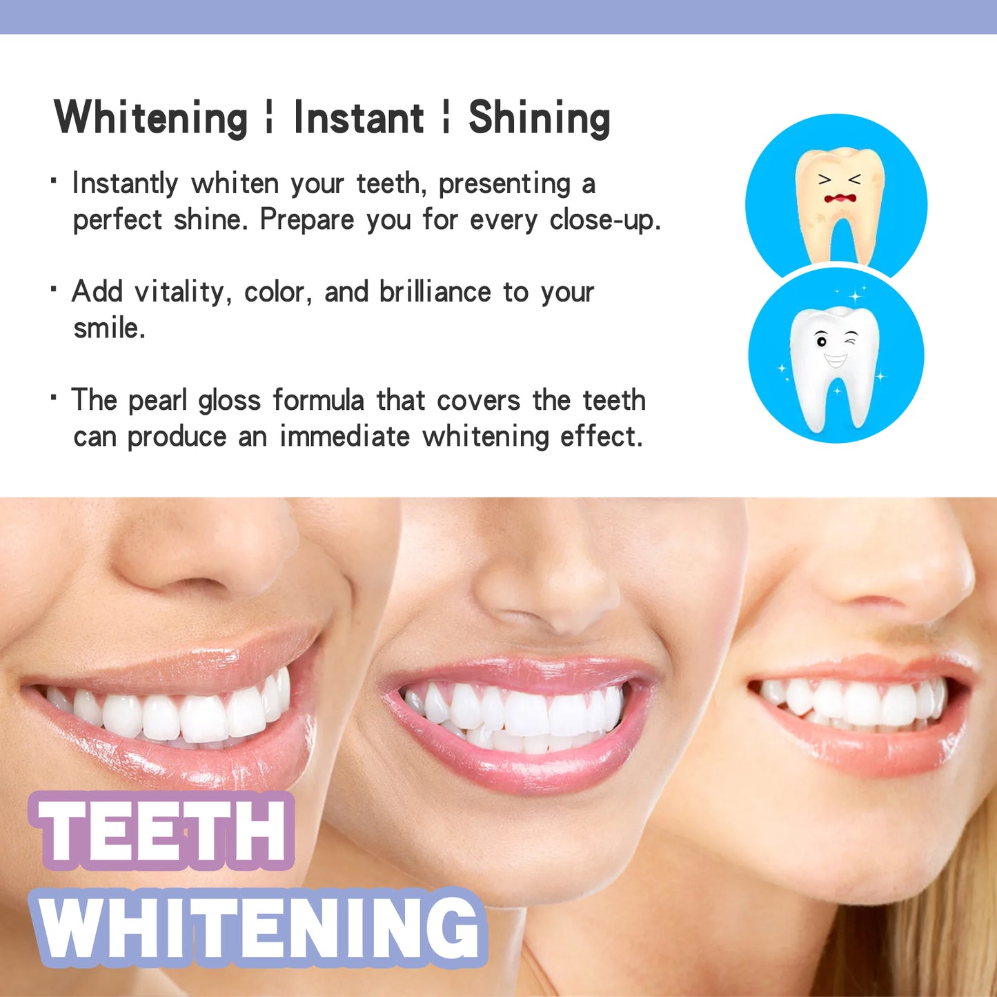 Instant Pen - Pearl Gloss Formula for Bright Smiles