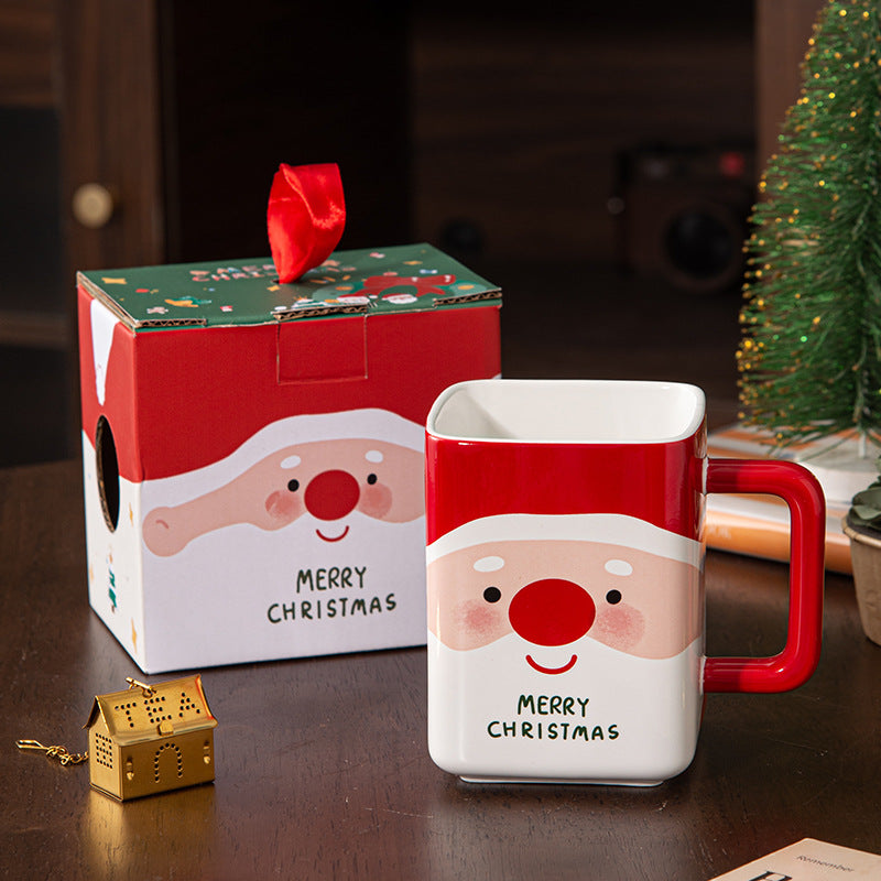 Christmas Ceramic Mug Creative Holiday Drinkware - Multiple Styles