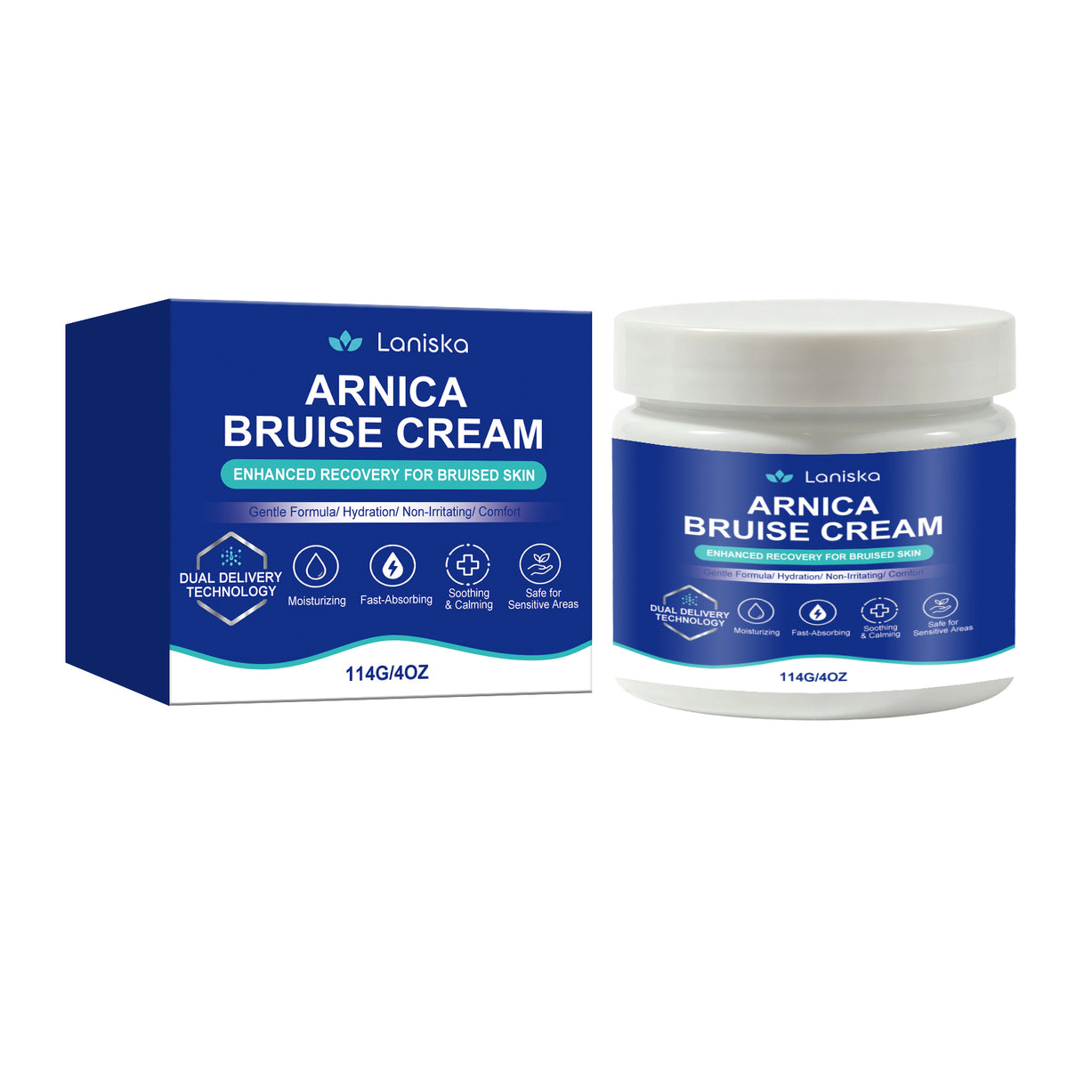 Moisturizing Arnica Bruise Cream 114g - Natural Skin Care for Face & Body