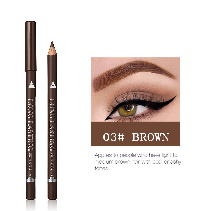 Waterproof Sweat-proof Eyeliner Pencil - Smudge-proof Long-lasting Makeup