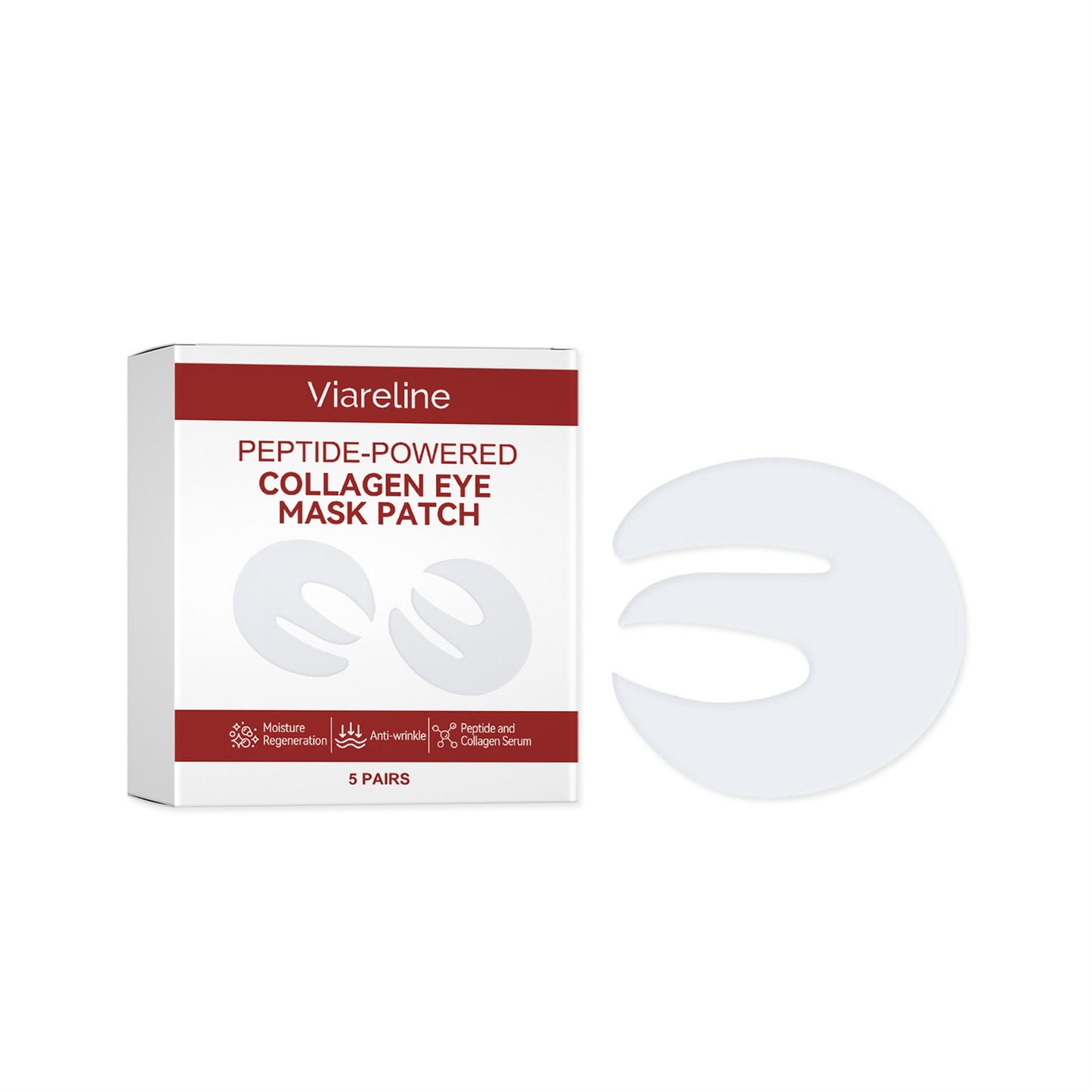 Collagen Eye Mask - Tightening & Hydrating Under-Eye Treatment - 5 Pairs
