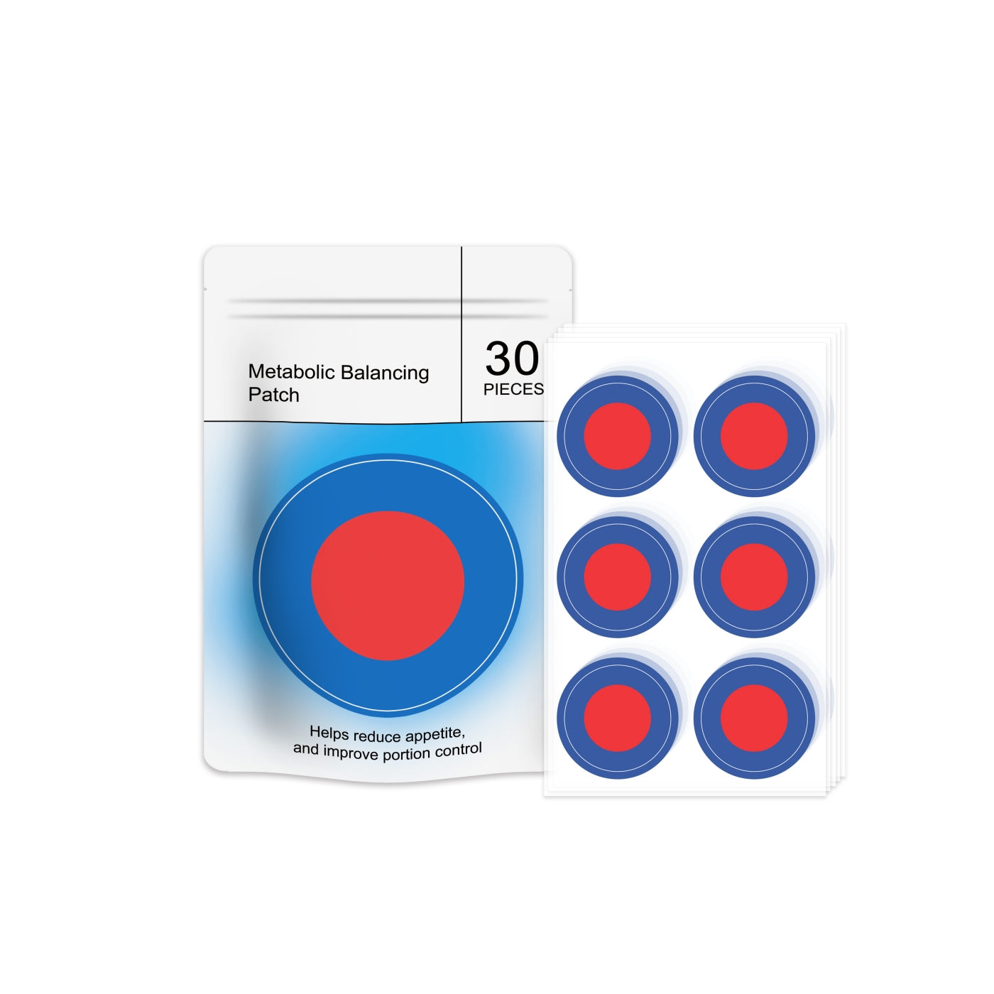 Weight Control Patch 30 Pieces - Topical Fat Loss & Appetite Suppression