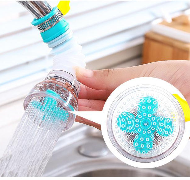 Adjustable Water Filter Shower Nozzle with Splash-Proof Sprayer for Tap Faucet