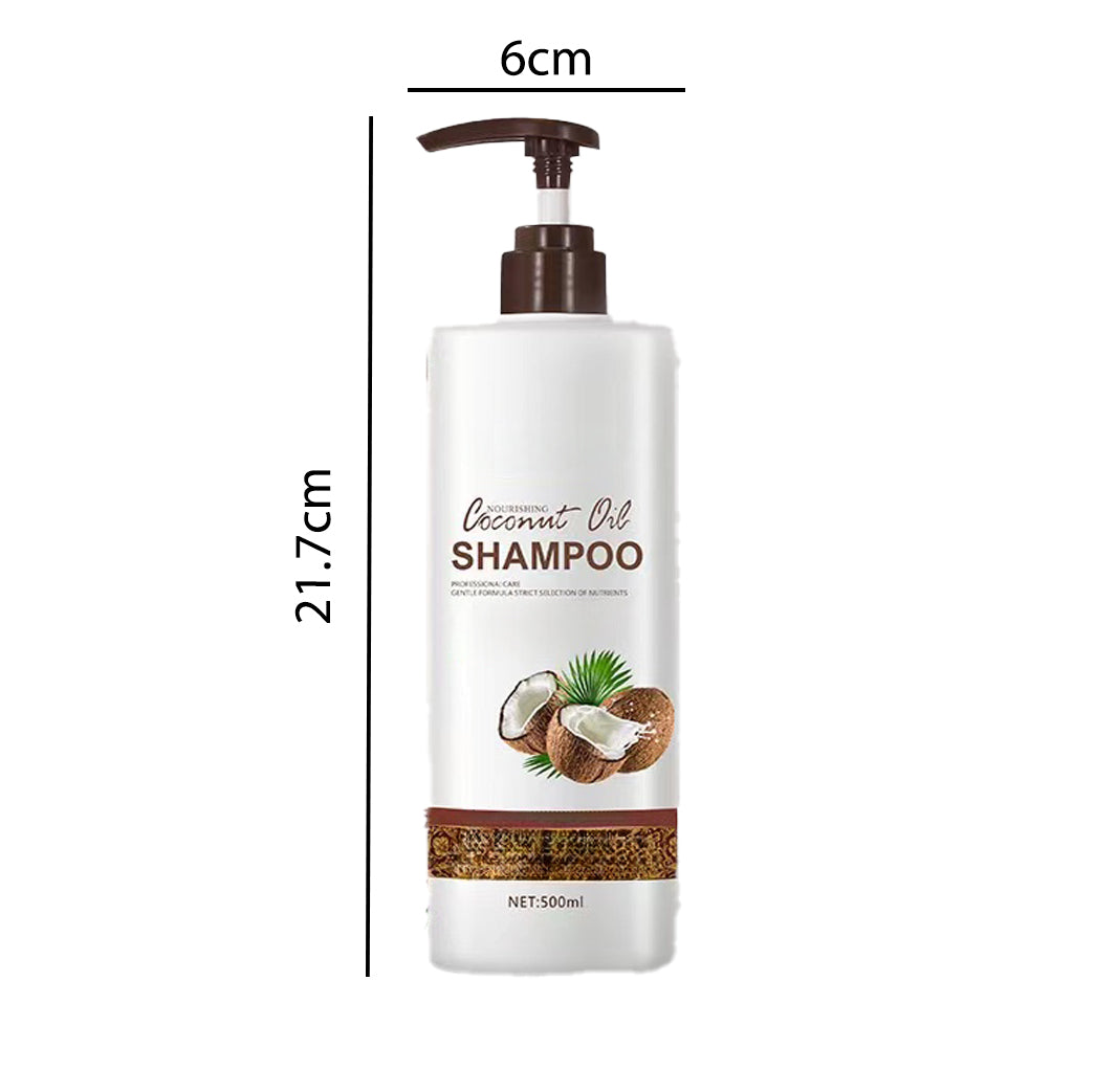 Nourishing Coconut Oil Shampoo - Deep Cleansing for Silky Smooth Hair 1000ml