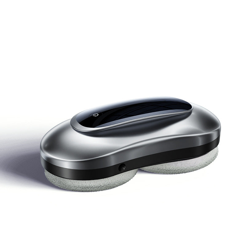 Electric Window Cleaning Robot for Glass Surfaces - S9 Silver, Multi-Standard Power