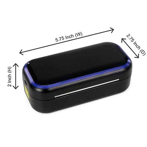 XTREME ATSUI Mini Wireless Tattoo Stencil Machine - Compact Thermal Transfer Printer with 2200mAh Battery, ePrinter App Compatible + 98 Feet Stencil Roll