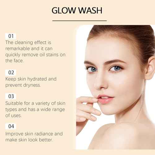 Gentle Facial Cleansing Milk - Deep Pore Cleansing, Skin Improvement, Moisturizing & Non-Tightening, Boost Skin Vitality & Radiance(1PCS)