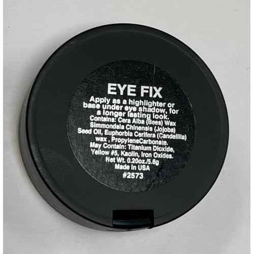 Jolie Eye Shadow Fix, Creme Eye Lid Smudgeproof Non Crease Base Primer - Updated Packaging (Light)
