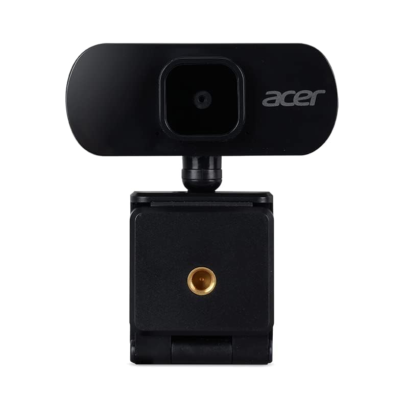 Acer Full HD USB Streaming 2MP Webcam | 1080P HD | 360° Rotation | Digital Microphone | Plug & Play for Desktop or Laptop PC | Stream for Zoom, Skype, Facetime, YouTube (Pack of 20)