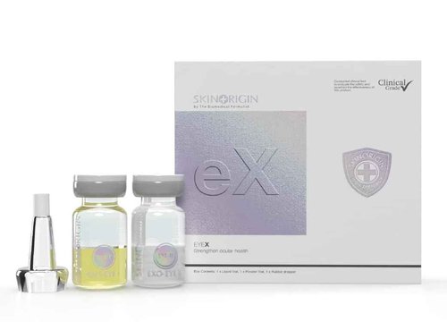 EyeX Advanced Exosome Eye Cream with Peptides & Niacinamide | Clinical-Strength Dark Circle Treatment, Anti-Aging Under Eye Bags Cream | Reduce Fine Lines, Wrinkles & Puffiness | Premium Treatment Kit