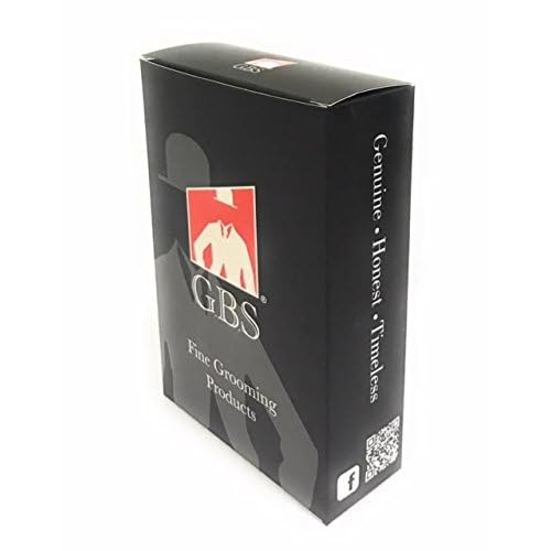 G.B.S Safety Razor, Matte Silver Finish Adjustable Tension and Friendly Shave Brush Badge Bristles Leather Protective Razor Blades