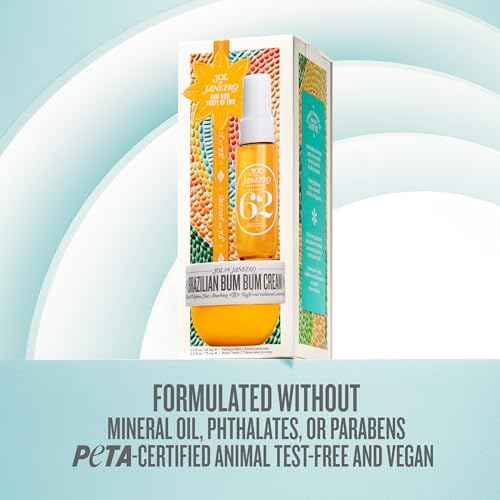 Sol de Janeiro Party of Two Beauty Gift Set | Travel Size Body Cream & Perfume Mist Minis | Limited Edition Holiday Set | $36 Value