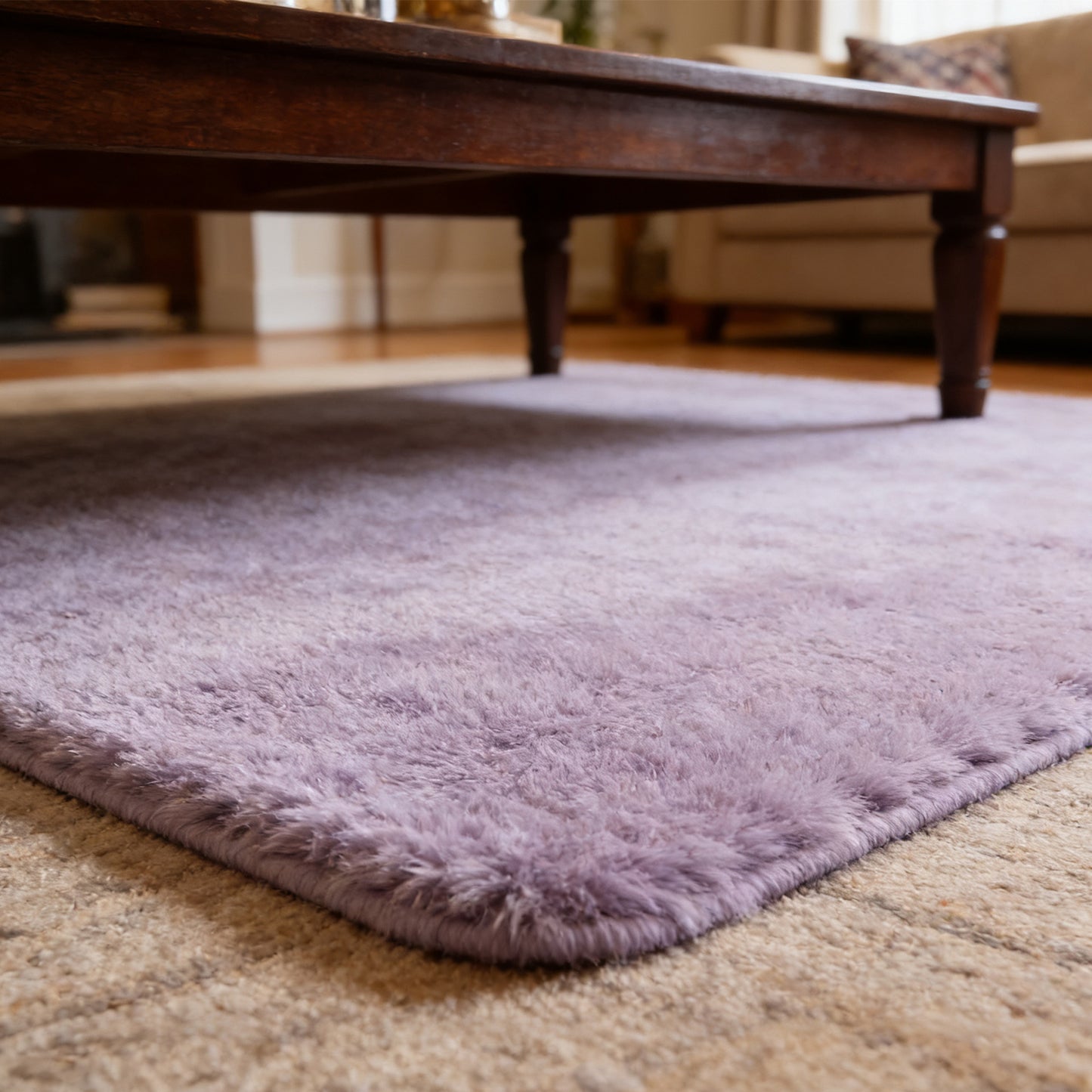 Light Purple Bathmat - Soft and Absorbent Bathroom Rug