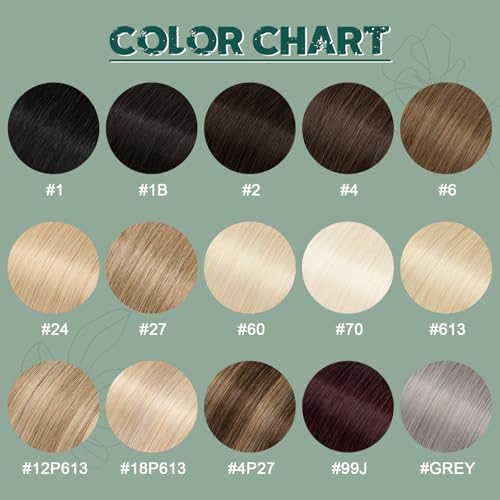 Benehair Remy Tape in Hair Extensions Human Hair Ash Blonde&Bleach Blonde Seamless Skin Weft Tape in Real Human Hair Extensions Straight Hair 22 Inch 50g #18P613 20 pcs