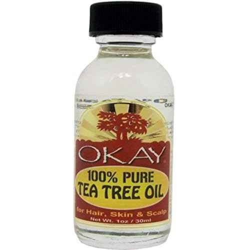 Okay 100% Pure Tea Tree Oil, 1 oz (Pack of 2)