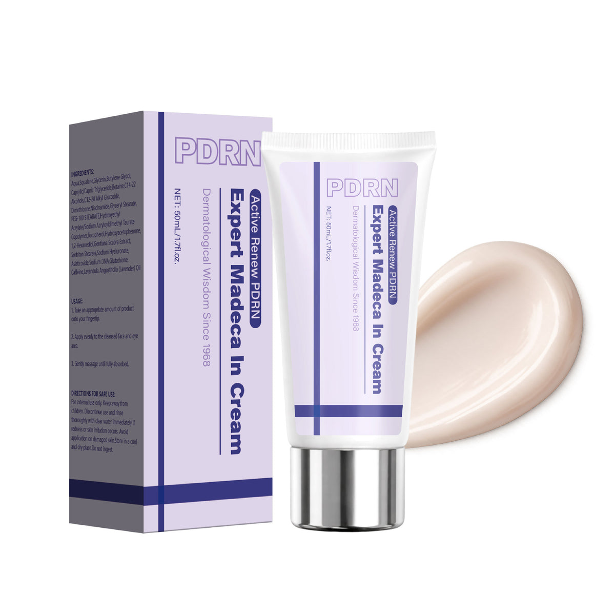 Centella Asiatica Face Cream 50ml - Skin Revitalizing Moisturizer