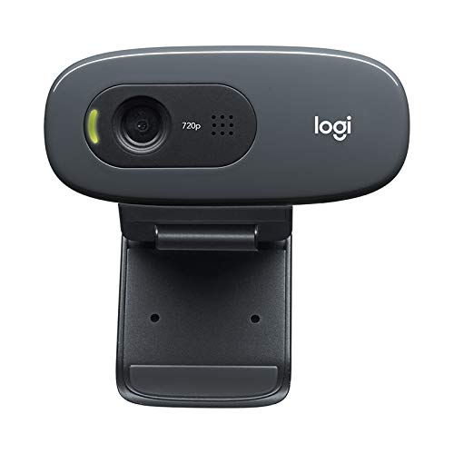 720P Webcam, C270 Web Camera with Built-in HD Microphone 1280 x 720p USB Web Cam, Widescreen Video Calling and Recording