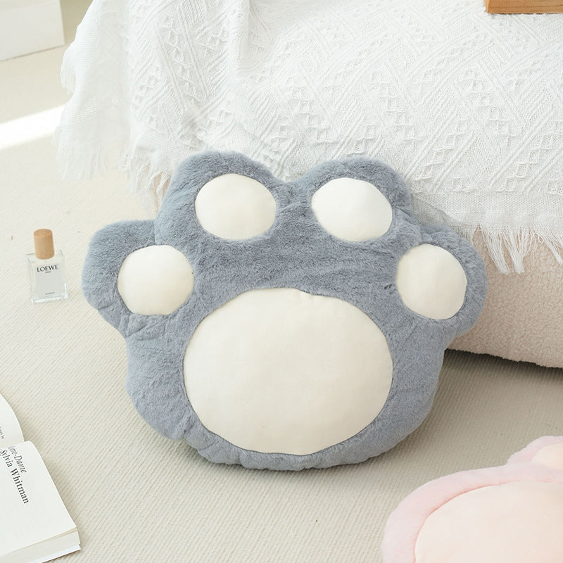 Comfortable Living Room Sofa Waist Cushion Plush Pillow for Relaxation