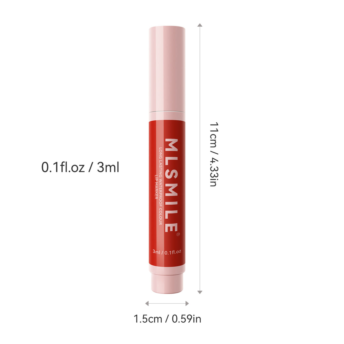 Waterproof Lip Liner Pencil - Long-Lasting, No Stain, 3ml, Multiple Colors