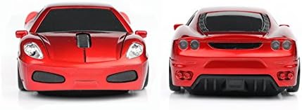 2.4Ghz Wireless Car Shape Mouse 3D Optical Gaming Mice USB Mini Receiver for PC Laptop Computer