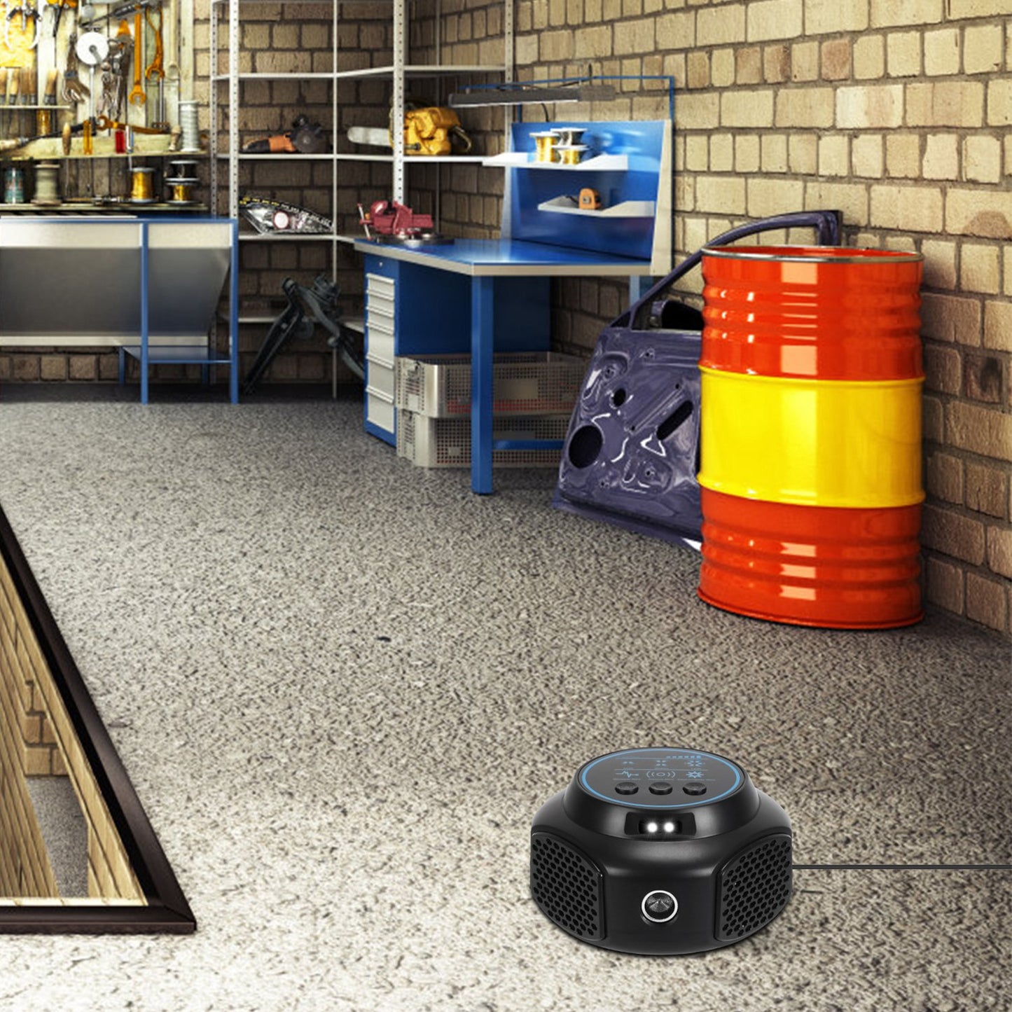 Ultrasonic Rodent Repeller with Strobe Lights - Indoor Pest Control
