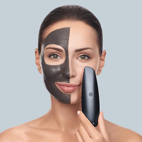 GESKE SmartAppGuided™ Touchless Magnetic Peeling Mask 5 in 1 | Magnetic Face Mask | Removes Impurities | Facemask | Pore Cleansing | Skincare for All Genders | Best of Face Masks | Clean Skin Glow