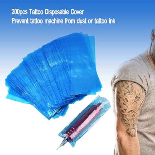 Large Pen Machine Covers with Grip Tapes - Gakonps 4pcs Grip Wraps and 200pcs Machine Pen Bags Grip Covers Combination Pen Sleeves