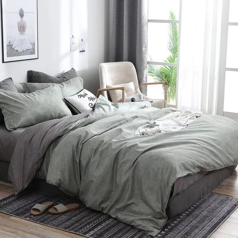 Luxurious 3-Piece Bedding Set with Duvet Cover and Pillowcases - Multiple Sizes
