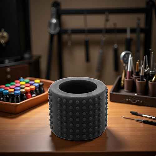 Black Tattoo Supply Food Grade Silicone Tattoo Grip Cover Dia 25xH30mm for Grip Pen Accessories Supply Supplies£¨3.7cm*3cm£©