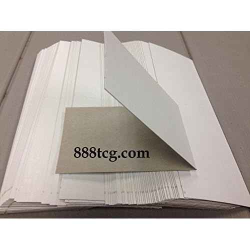 Empty Cardboard Sleeves for Stickers and Tattoos Vending Machine (100 Count)